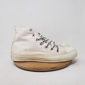 Converse All Star Shoes Womens 7.5 Light Pink Vintage USA High Top Sneaker‎